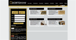 Desktop Screenshot of dortdivan.com